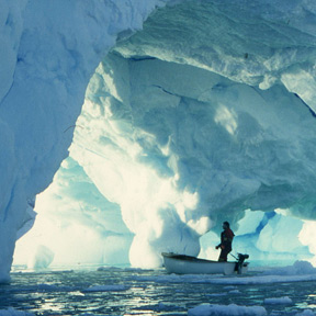 exploring ice caves