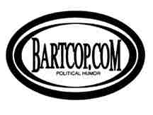 Basic bartcop.com sticker