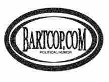 Bartcop.com sticker mezzotint