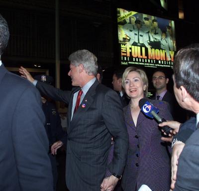 The Last Elected President and Senator Clinton