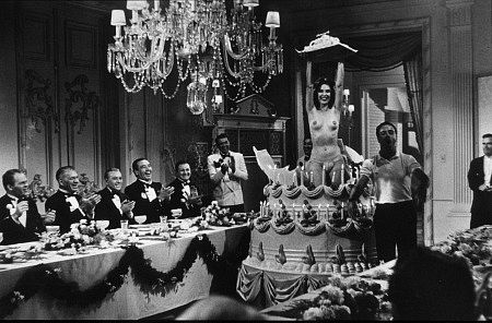 Billy Wilder's Birthday Party in 1959 on the set of ''Some Like It Hot''