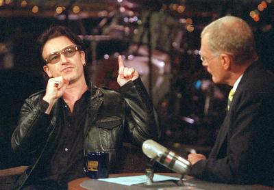 Bono On 'Dave' - 10/28/01