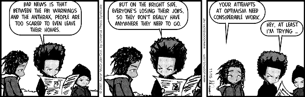 Aaron McGruder's 'Boondocks' - The Best Cartoon Today