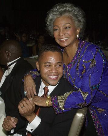 Cuba Gooding, Jr. & Nichelle Nichols