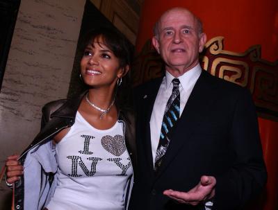 Halle Berry & Peter Boyle At The Open Of 'Monster's Ball'