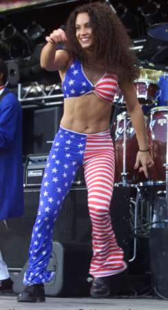 A James Brown Dancer At The RFK Stadium 10/21/01