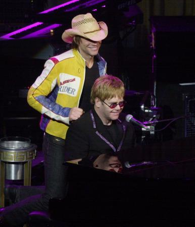 Jon Bon Jovi & Elton John - 12/12/01