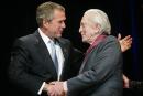 resident Bush and Kirk Douglas. Photo by Pablo Martinez Monsivais