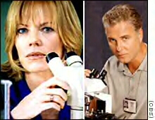 Marg Helgenberger & William Petersen