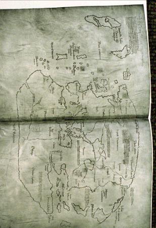 This is a copy of the ''Vinland Map'' as seen at Yale University in New Haven, Conn., in this Feb. 13, 1996 file photo.