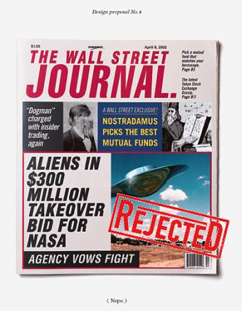 The Wall Street Journal (if it was being honest with itself)